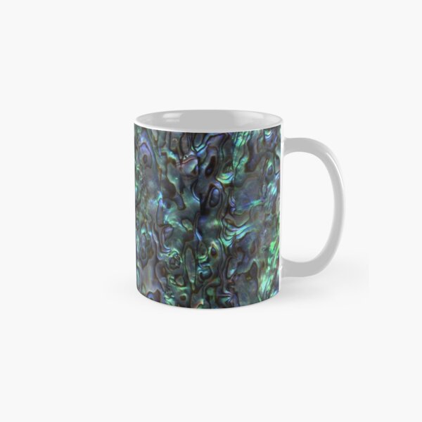 Abalone Shell | Paua Shell | Seashell Patterns | Sea Shells | Natural | Classic Mug