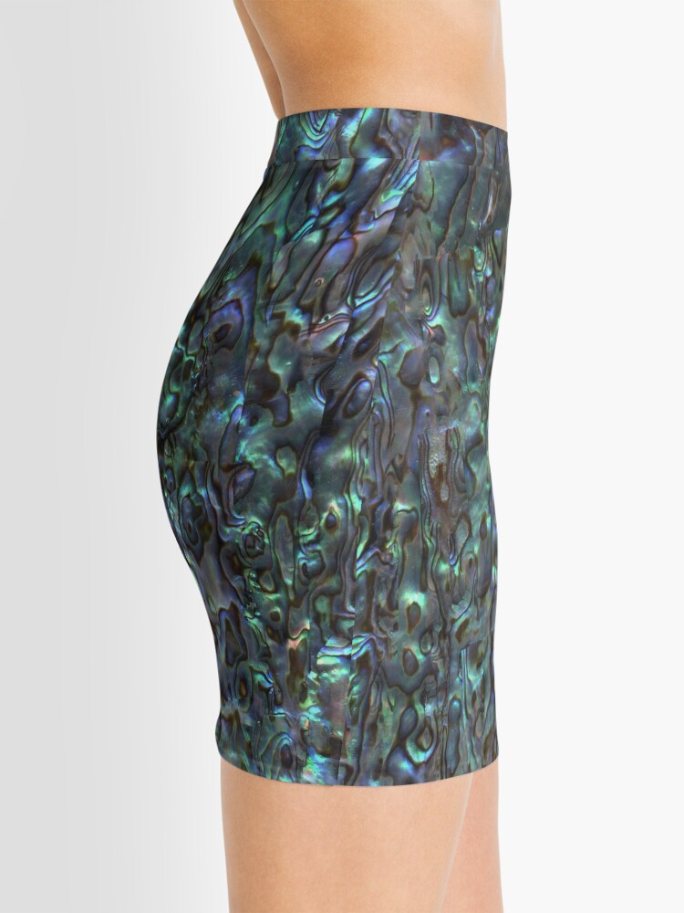 Alternate view of Abalone Shell | Paua Shell | Seashell Patterns | Sea Shells | Natural | Mini Skirt