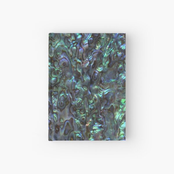 Abalone Shell | Paua Shell | Seashell Patterns | Sea Shells | Natural | Hardcover Journal