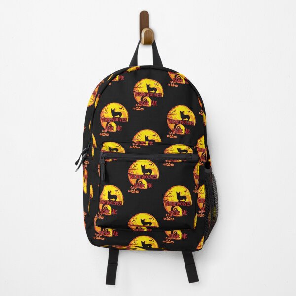Item preview, Werewolves Fear Me (Funny Corgi in a Silhouette of the Moon) designed and sold by JoyOfHopeStore.