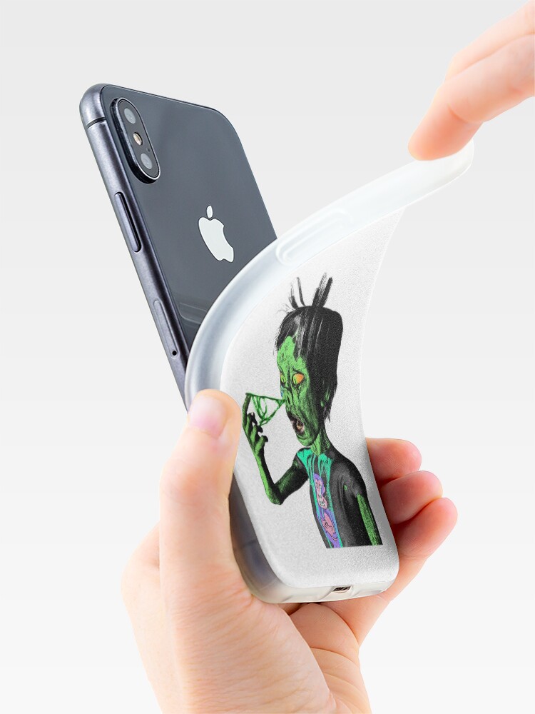 Alternate view of The Gross Zombie iPhone Case & Cover