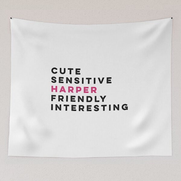 Item preview, Cute Sensitive HARPER Friendly Interesting designed and sold by No-Leg-Bones.