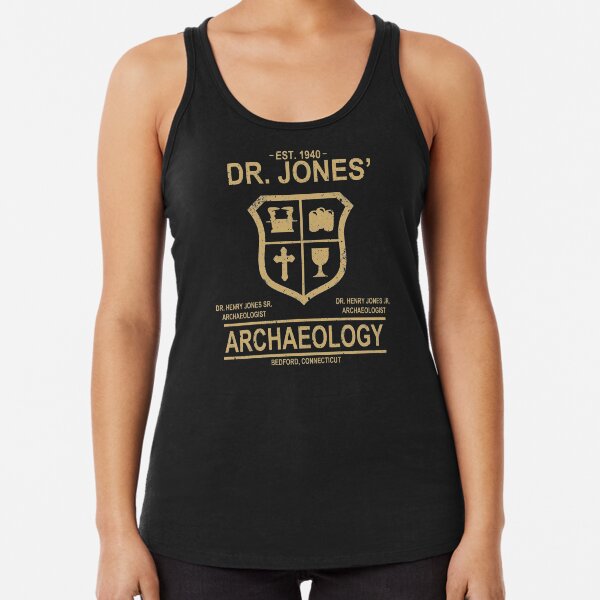 Dr. Jones 'Archäologie Racerback Tank Top