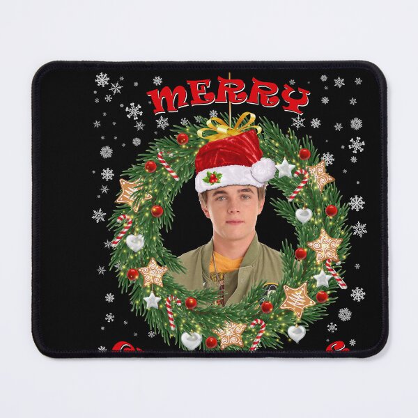 Item preview, Merry Xmas Jesse Santa Hat and Christmas Wreath designed and sold by CarlosSolana.
