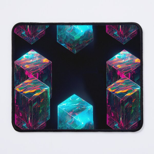 Item preview, Neon Futura: Cubelor designed and sold by Rabbit In The Sun.