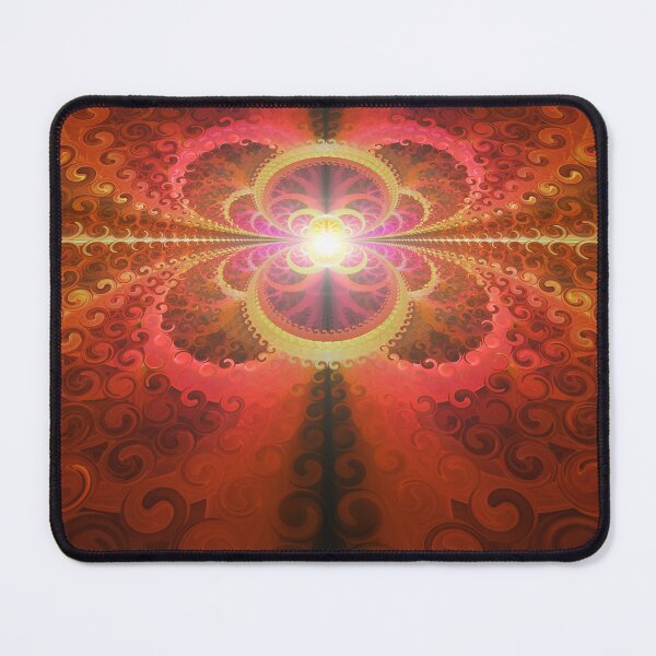 Item preview, A Beautiful Fractal Burst of Liquid Sunset Colors designed and sold by San Jaya Prime.