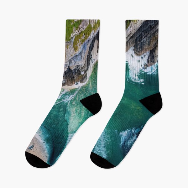 Item preview, aerial view ocean wave and beach photography. nature landscape 11 designed and sold by ShopThousand.
