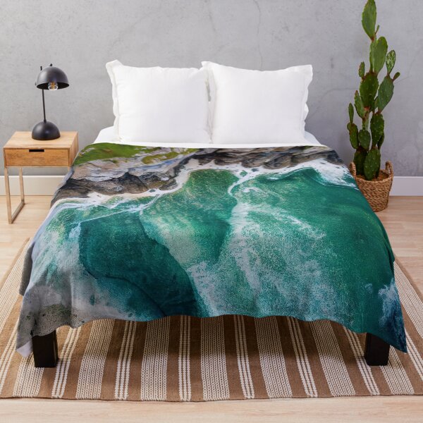 Item preview, aerial view ocean wave and beach photography. nature landscape 11 designed and sold by ShopThousand.