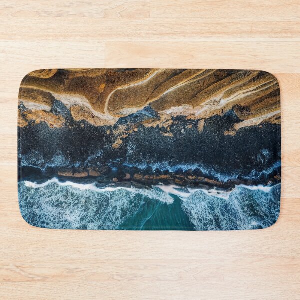 Item preview, aerial view ocean wave and beach photography. nature landscape 12 designed and sold by ShopThousand.