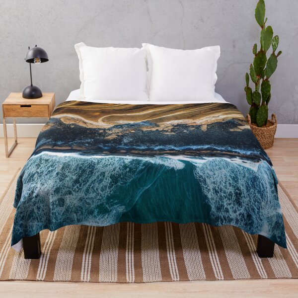 Item preview, aerial view ocean wave and beach photography. nature landscape 12 designed and sold by ShopThousand.