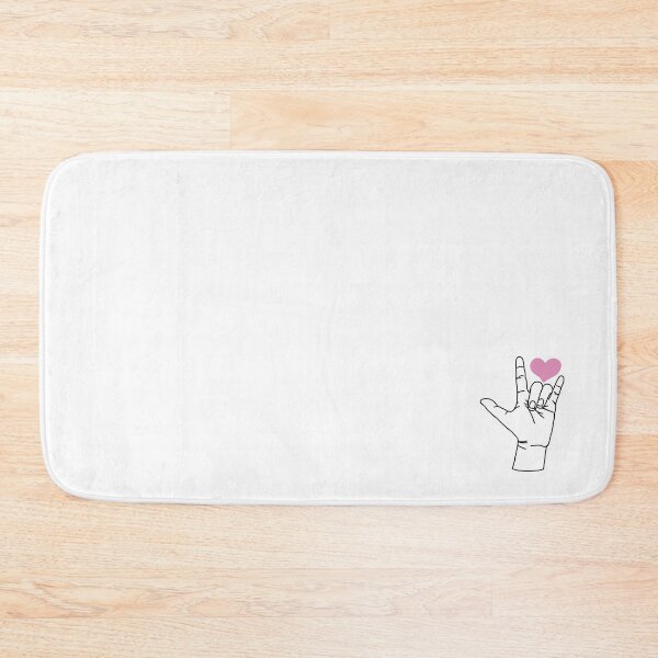 Item preview, I Love You Hand Sign with Heart designed and sold by Twisstybread.