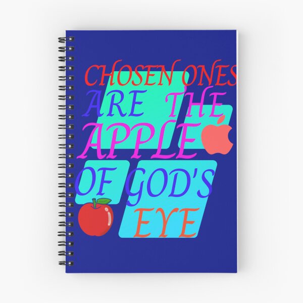 Item preview, Chosen ones are the apple of God's eye { Blue } children of God ) designed and sold by Mammanation.