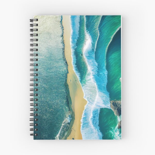 Item preview,  aerial view ocean wave and beach photography. nature landscape 13 designed and sold by ShopThousand.