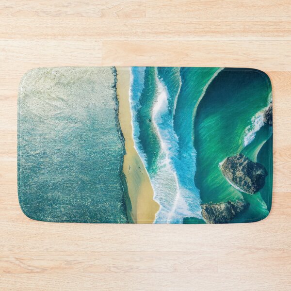Item preview,  aerial view ocean wave and beach photography. nature landscape 13 designed and sold by ShopThousand.
