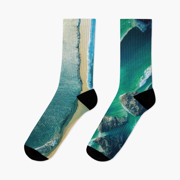 Item preview,  aerial view ocean wave and beach photography. nature landscape 13 designed and sold by ShopThousand.
