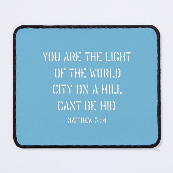 Item preview, Matthew 5 14 You Are The Light Of The World designed and sold by teenugs.