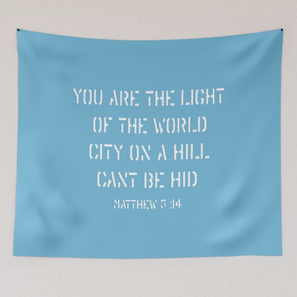 Item preview, Matthew 5 14 You Are The Light Of The World designed and sold by teenugs.