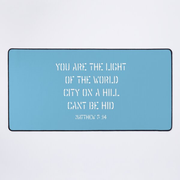 Item preview, Matthew 5 14 You Are The Light Of The World designed and sold by teenugs.