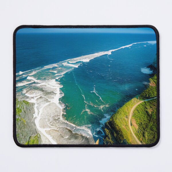 Item preview, aerial view ocean wave and beach photography. nature landscape 14 designed and sold by ShopThousand.