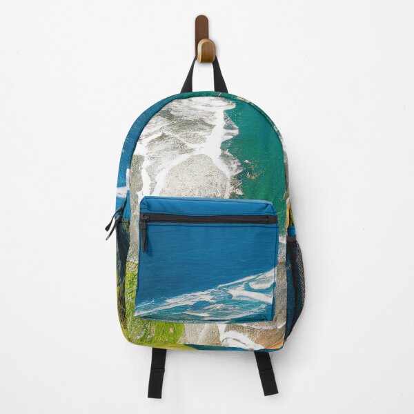 Item preview,  aerial view ocean wave and beach photography. nature landscape 14 designed and sold by ShopThousand.