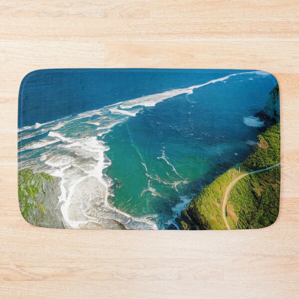 Item preview,  aerial view ocean wave and beach photography. nature landscape 14 designed and sold by ShopThousand.
