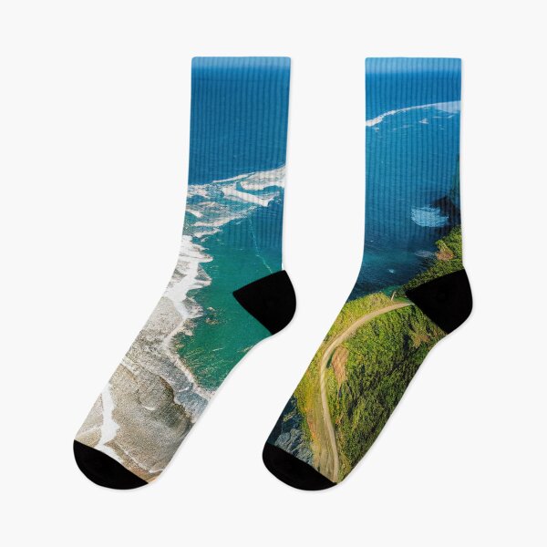 Item preview,  aerial view ocean wave and beach photography. nature landscape 14 designed and sold by ShopThousand.