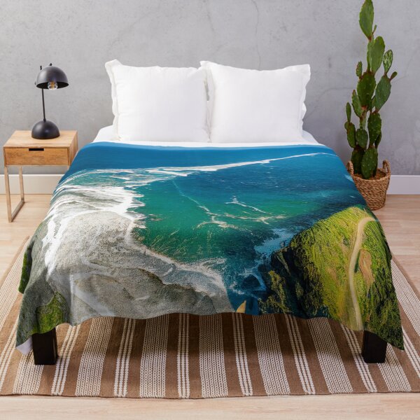 Item preview,  aerial view ocean wave and beach photography. nature landscape 14 designed and sold by ShopThousand.