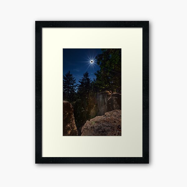 Eclipse Framed Art Print