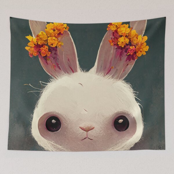 Item preview, Portrait Of A Cute Rabbit  designed and sold by Pet Shelter.
