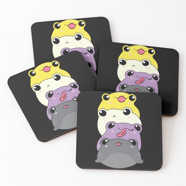 Item preview, cute kawaii frog designed and sold by hieuhieustore.