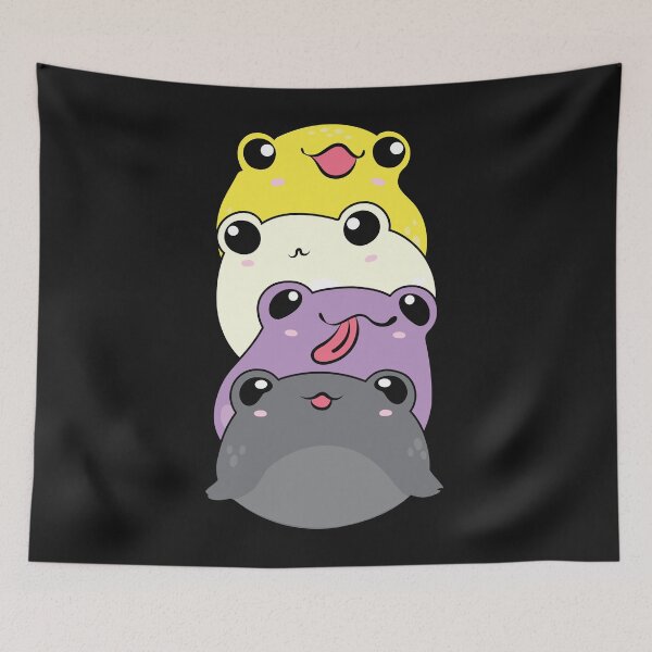 Item preview, cute kawaii frog designed and sold by hieuhieustore.