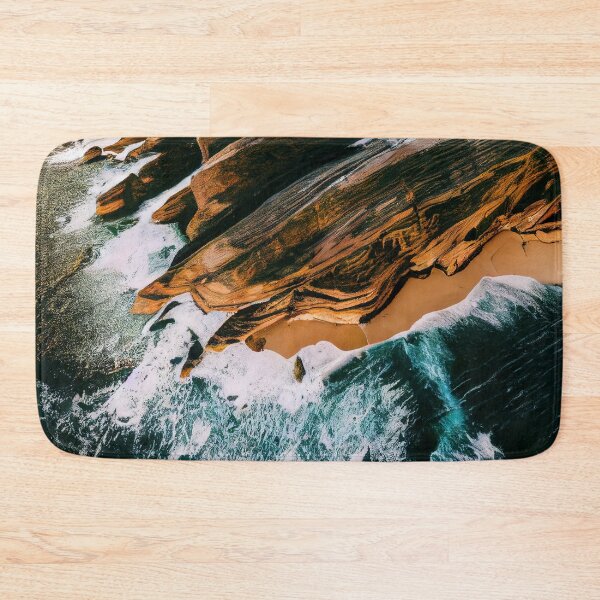 Item preview, aerial view ocean wave and beach photography. nature landscape 15 designed and sold by ShopThousand.