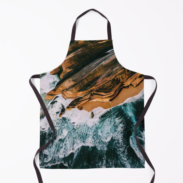 Item preview, aerial view ocean wave and beach photography. nature landscape 15 designed and sold by ShopThousand.