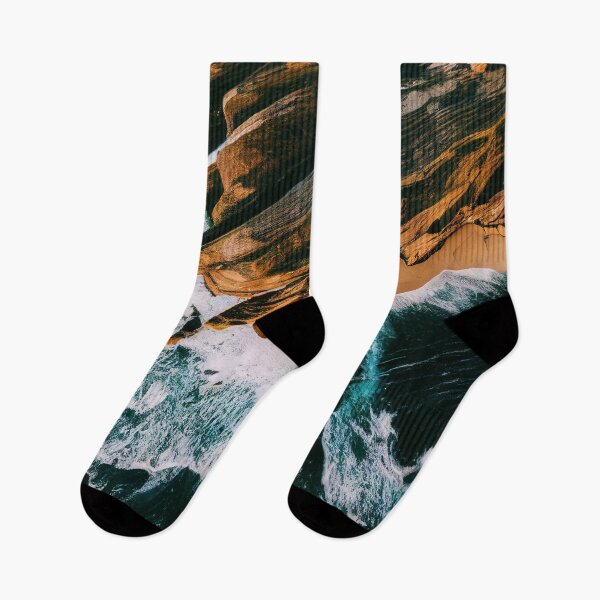 Item preview, aerial view ocean wave and beach photography. nature landscape 15 designed and sold by ShopThousand.