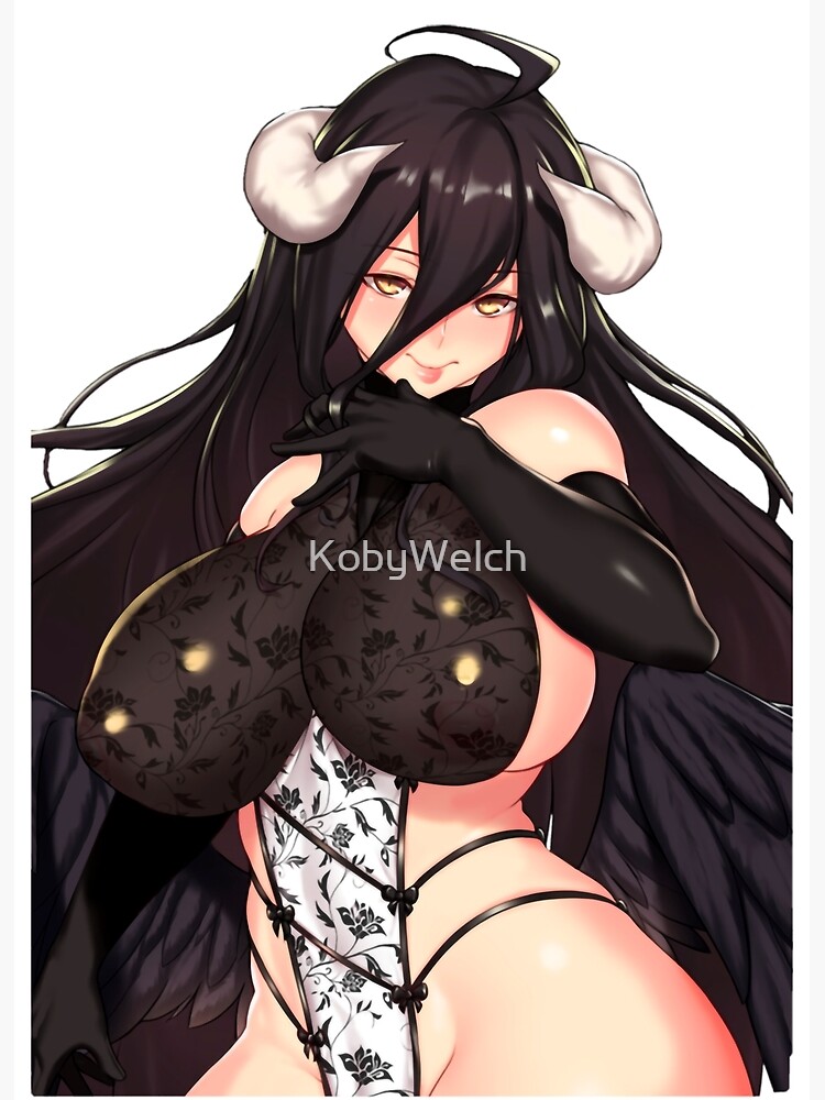 Overlord Lewd 2024 Albedo Demon Pin