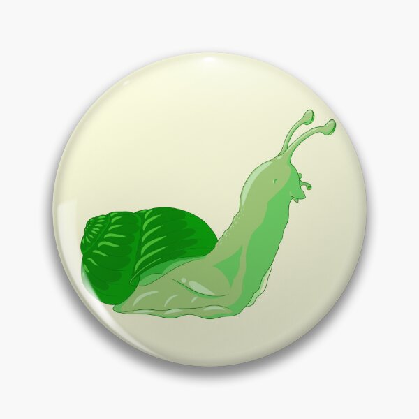 Item preview, Busy Cute Emerald Snail designed and sold by TheFoxyWolfShop.