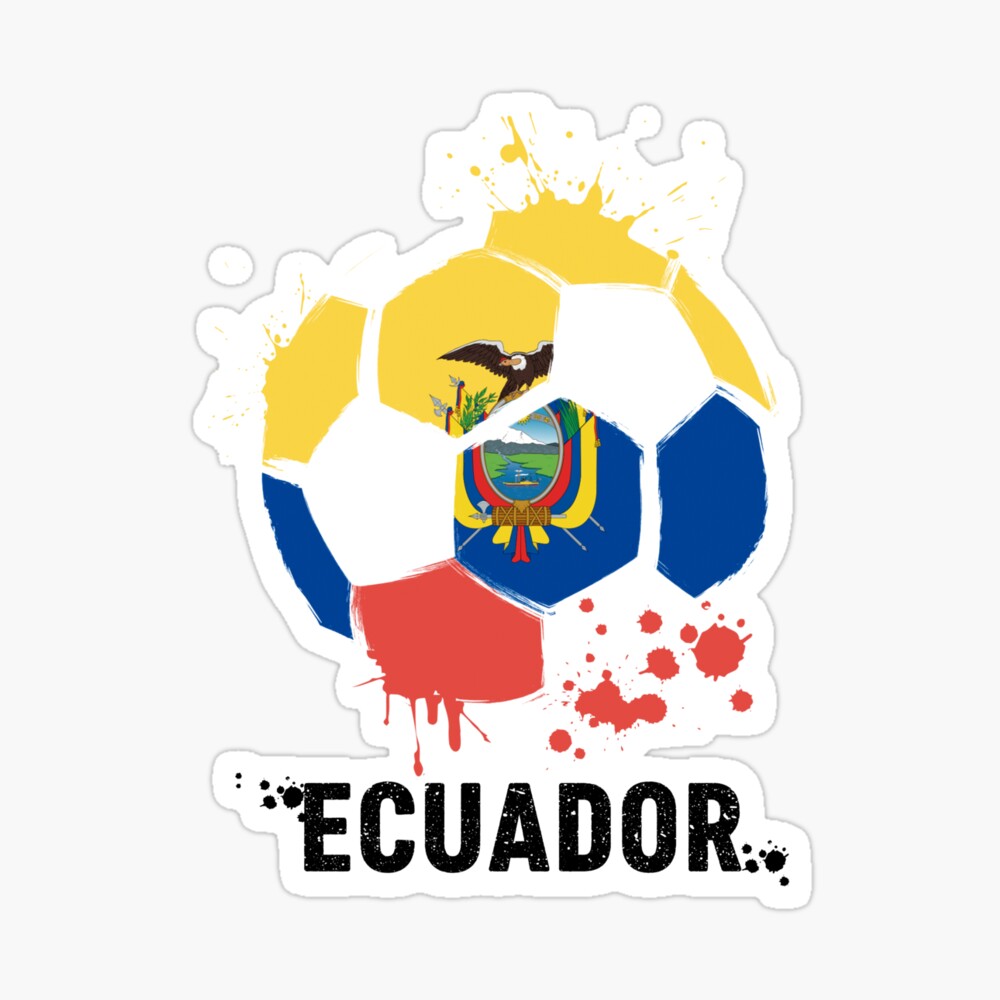 Ecuador Flag Jersey Supporter Ecuadorean Soccer Team Ecuadorean Football  Team Long Sleeve Shirt