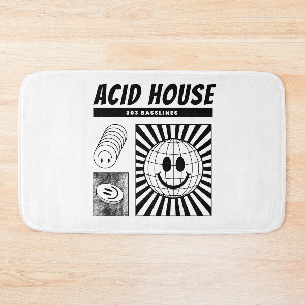 Item preview, ACID HOUSE- 303 Basslines (black)  designed and sold by Discothreadz.