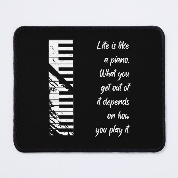 Item preview, Life is Piano Inspirational Quotes Music Lover designed and sold by SwifTech.