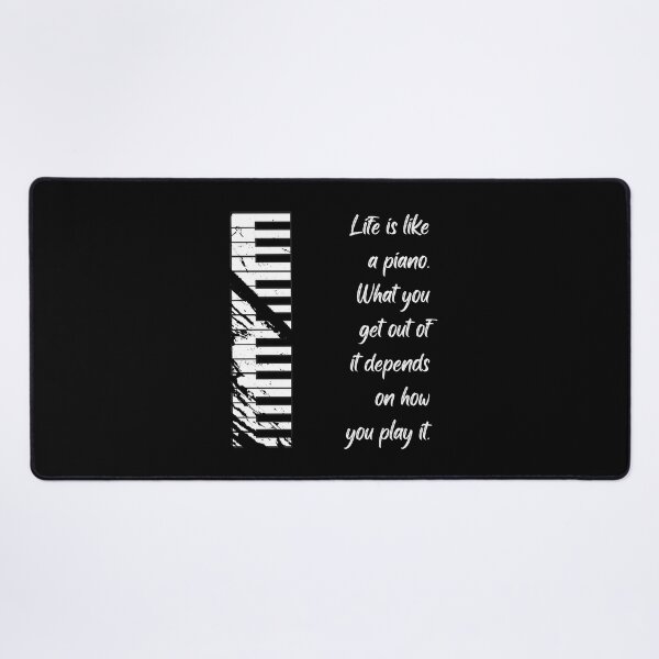 Item preview, Life is Piano Inspirational Quotes Music Lover designed and sold by SwifTech.