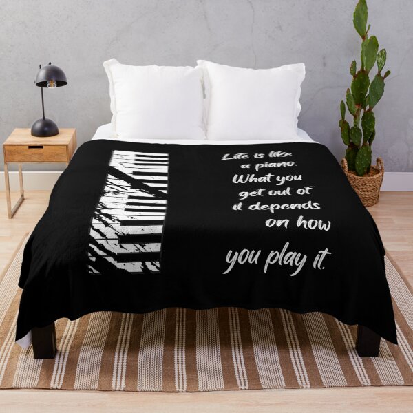 Item preview, Life is Piano Inspirational Quotes Music Lover designed and sold by SwifTech.