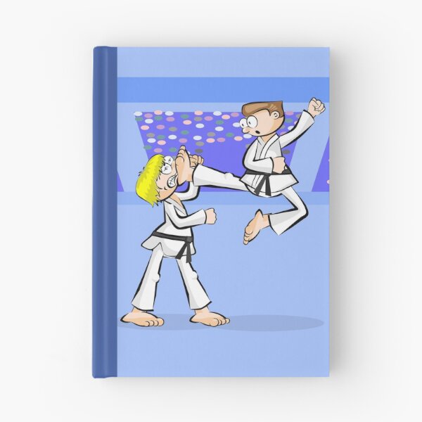 Item preview, Karate two boys in full combat designed and sold by DibuHumor.
