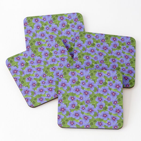 Item preview, All Blue Hibiscus Repeat-5748 designed and sold by Art in My Loft.