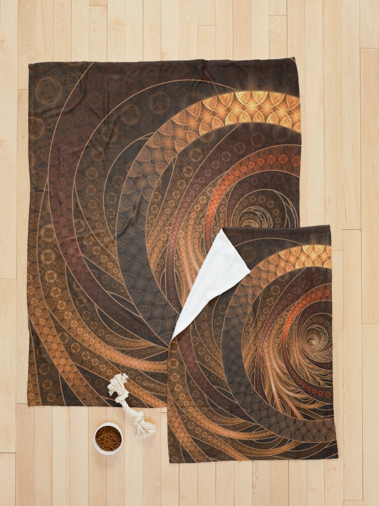 Alternate view of The Fractal Wicker Robe of Kojin no Kami Pet Blanket