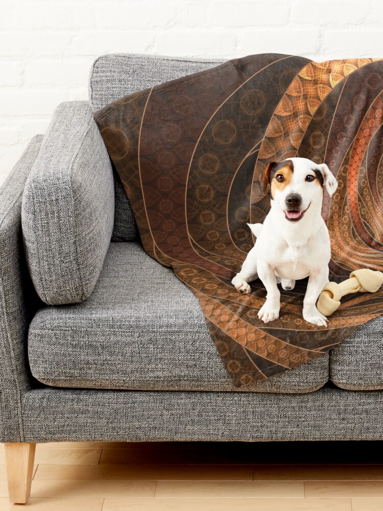 Alternate view of The Fractal Wicker Robe of Kojin no Kami Pet Blanket