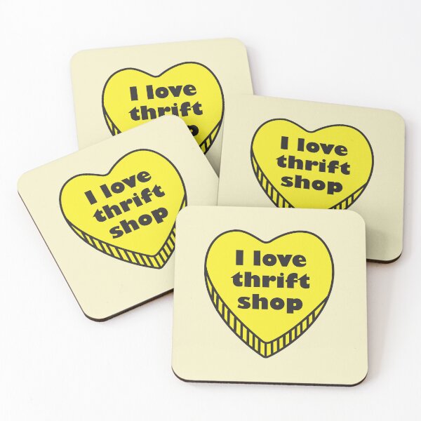 Item preview, I Love Thrift Shop Heart designed and sold by bolimj.