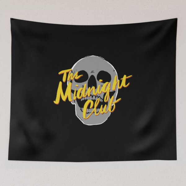 Item preview, The Midnight Club Skull - Yellow designed and sold by LisaMichelleArt.