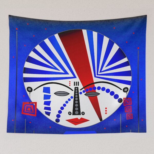 Item preview, "Tribal Whimsy Hot Lips # 3" designed and sold by Glen Allison.