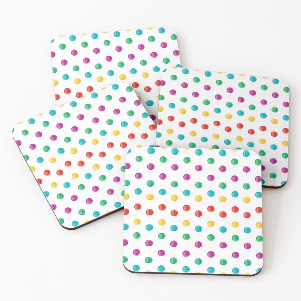 Item preview, Rainbow Vintage Penny Candy Dots designed and sold by Pink Pineapple Works.
