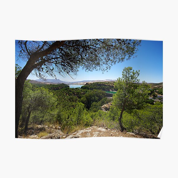 Distant Lake in El Choro Poster
